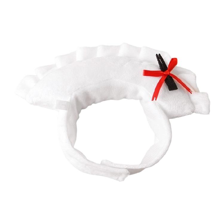 Pet Dumpling Shape Headwear Cartoon Pet Dumpling Hat Dog Small Animal Headwear Halloween Outfit Hat S