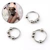 Cock Ring Prolong Intercourse Time Ergonomic Stainless Steel Delay Ejaculation Lock Ring for Male