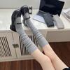 Japanese Style Women's Stockings Thicken Long Warm Socks Fashion Over The Knee Socks  Winter