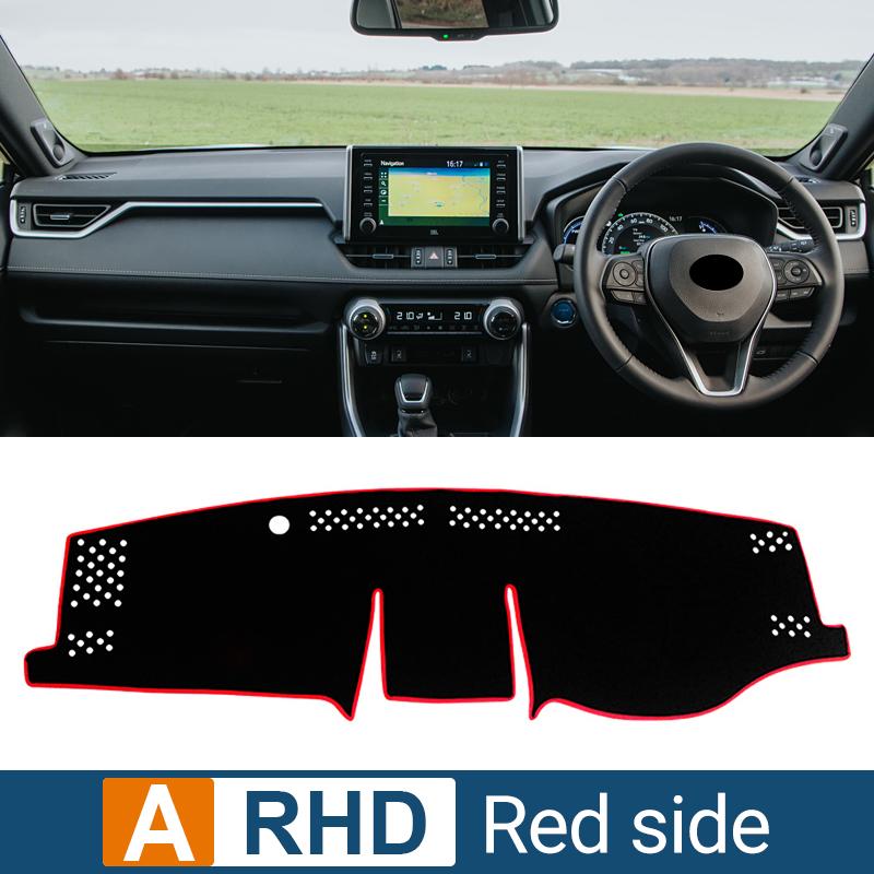 For Toyota RAV4 XA50 2019 2020 2021 2022 2023 2024 RAV 4 Hybrid Car Dashboard Cover Avoid Light Pad Anti-UV Carpets Non-Slip Mat