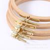 10.5cm Beech Wood Cross-stitch Embroidery Hoop - Creative Wooden Craft Gift