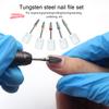 1Pc Tungsten Steel Nail Drill Bit Electric Milling Cutter for Manicure Pedicure Tools Nail Files Bits Apparatus Burr Drills
