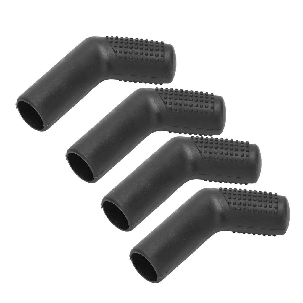 4PCS Motorcycle Gear Shift Lever Shoe Protector Rubber Anti Slip Universal for Street Dirt Bikes ATVs Black