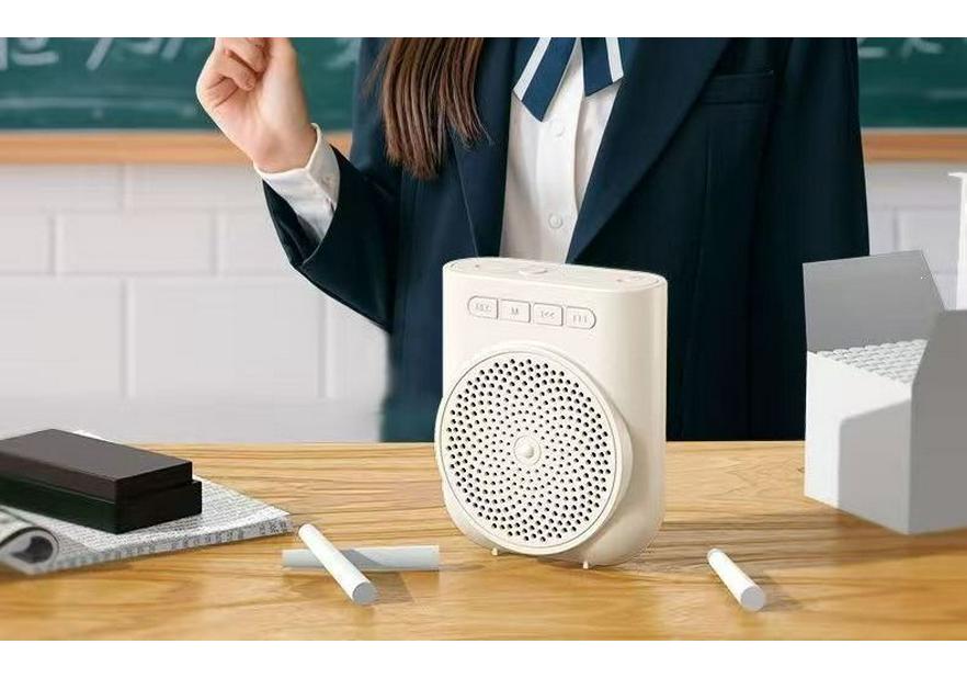 Bluetooth Little Bee Megaphone Microphone for Kids and Teachers – High Volume, Anti-Howling Classroom Device