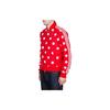 Adidas Pharrell Williams Leather Track Jacket Jackets Coats Men's Red (Unisex) Jackets AB1618