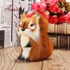 Christmas Tree Ornament Decoration Simulation Animal Squirrel Plush Lifelike