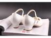 Girls' High Heel Leather Princess Shoes - Crystal Design, Spring/Autumn, Children's Performance Footwear, New Korean Style