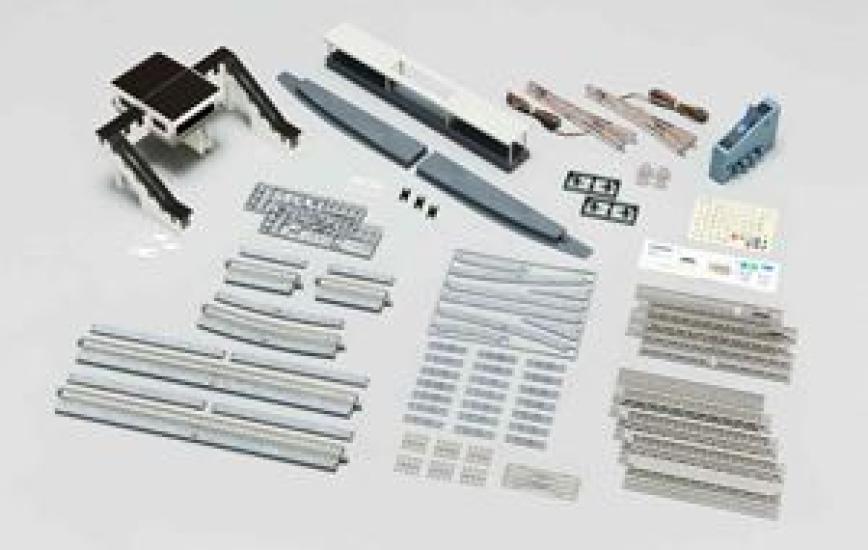Wide Rail Siding Station Set II Pattern 91015 N Gauge Model Railway (Rail CB) (Rails)