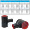51 57 63 70 76mm T Shape Silicone Hose for BOV Coupler Adapter Air Intake Turbo Supercharger Charge Pipe Universal T-piece Tube