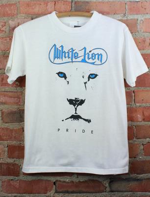 Vintage 1987 White Lion Band Pride Shirt Unisex Concert S To 5XL Unisex T-Shirt