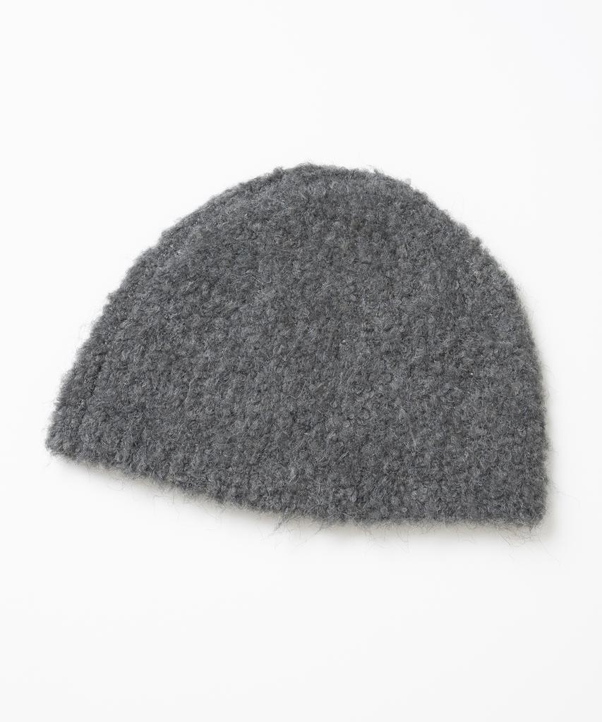 MILLO WOMEN Fluffy Beanie [Charcoal Gray]