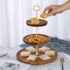 2-etasjes kakestativ 3-etasjes etasjefat Kakefat Håndtak Kakestativ Bryllupsfest