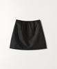 Tudment Padded Mini Skirt Black