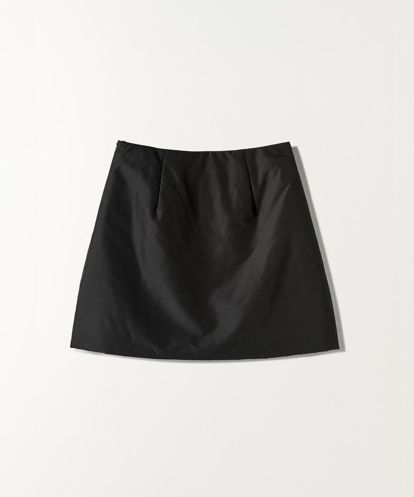 Tudment Padded Mini Skirt Black