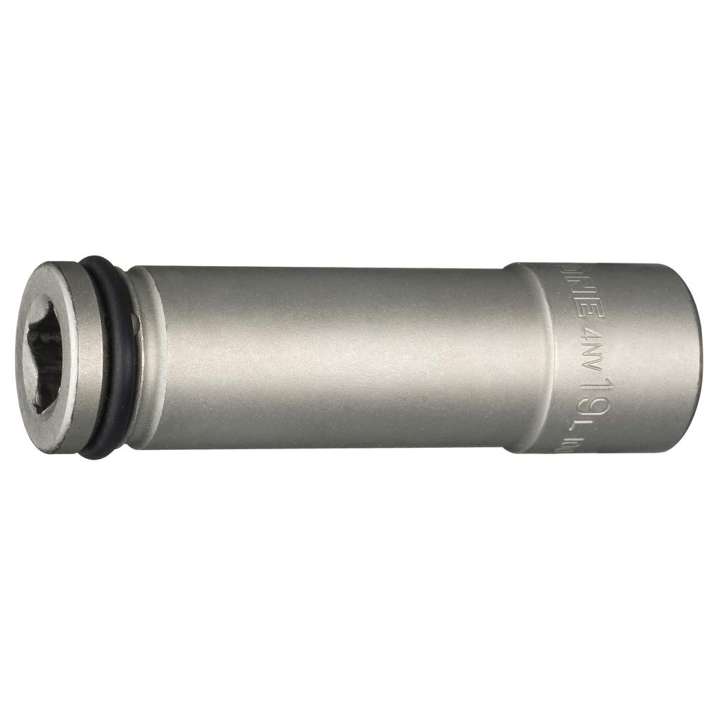 Tone Ultra Long Impact 19mm Width HP4NV-19L100 Socket, 12.7mm (1/2") Drive,