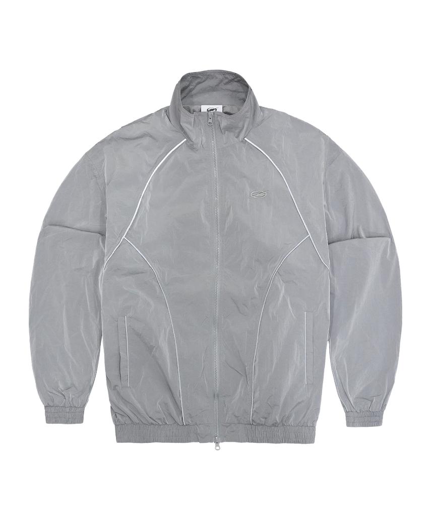 Therank Dry Shell Hybrid Track Jacket [Metallic Gray]