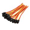 2/3/4/5/10Pcs T5 Panel Light Lamp Bulb Dashboard Indicator Extension Wire Harness Socket Connector for Car T5 Light Socket
