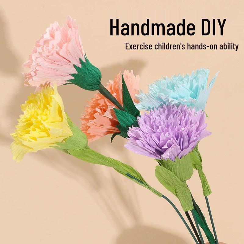 Farbige Krepppapier-Packung für Bastelarbeiten im Kindergarten & Florale Kunst