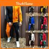 Stylish Men's Tracksuit Suit With Hoodie And Zipper Closure For Gym And Sports