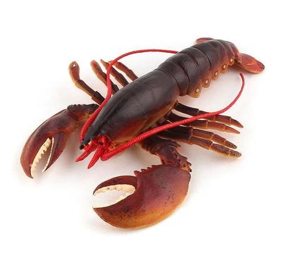 [Nekogamiyama] Lobster Sea Fish Figurine Model Miniature Ornament Decor Collector's Model