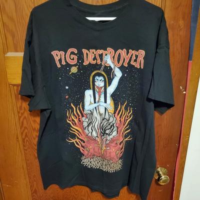 Collection Rare Pig Destroyer Groupe Cadeau Pour Fan S à 5XL T-shirt T-shirt Unisexe