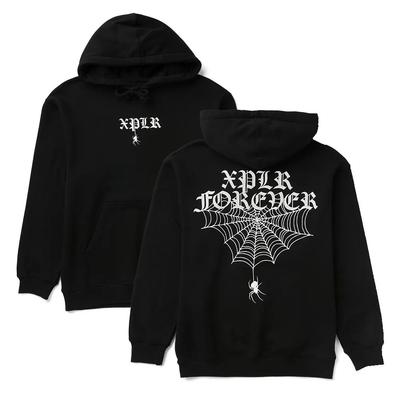 XPLR Hell Week Spindel Merch Huvtröjor Vinter Herr Dam Med Huva Streetwear Långärmad Tröja Kläder Tröja Bomull Varma Toppar
