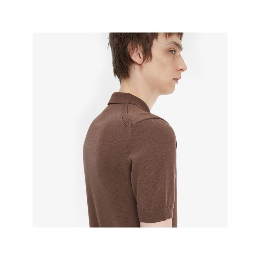 Fred Perry [headquarters Genuine] Fred Perry [sharp] Classic Merino Wool Knit Shirt  U53  Afpm2417623 U53 qzgAfpm2417623 U53