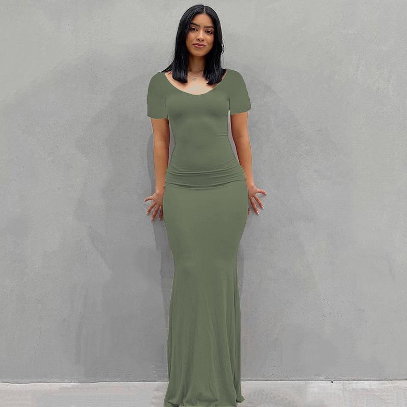 New European and American Fashion Avant-garde Kardashian Skims Casual Slim Suspender Dress Women