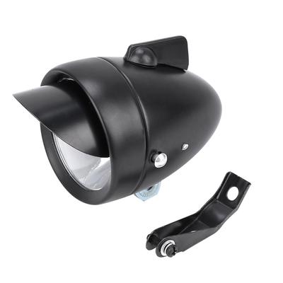 LED Super Licht Fahrrad Retro Front Scheinwerfer Vintage Bike Kopf Licht Mit Visier