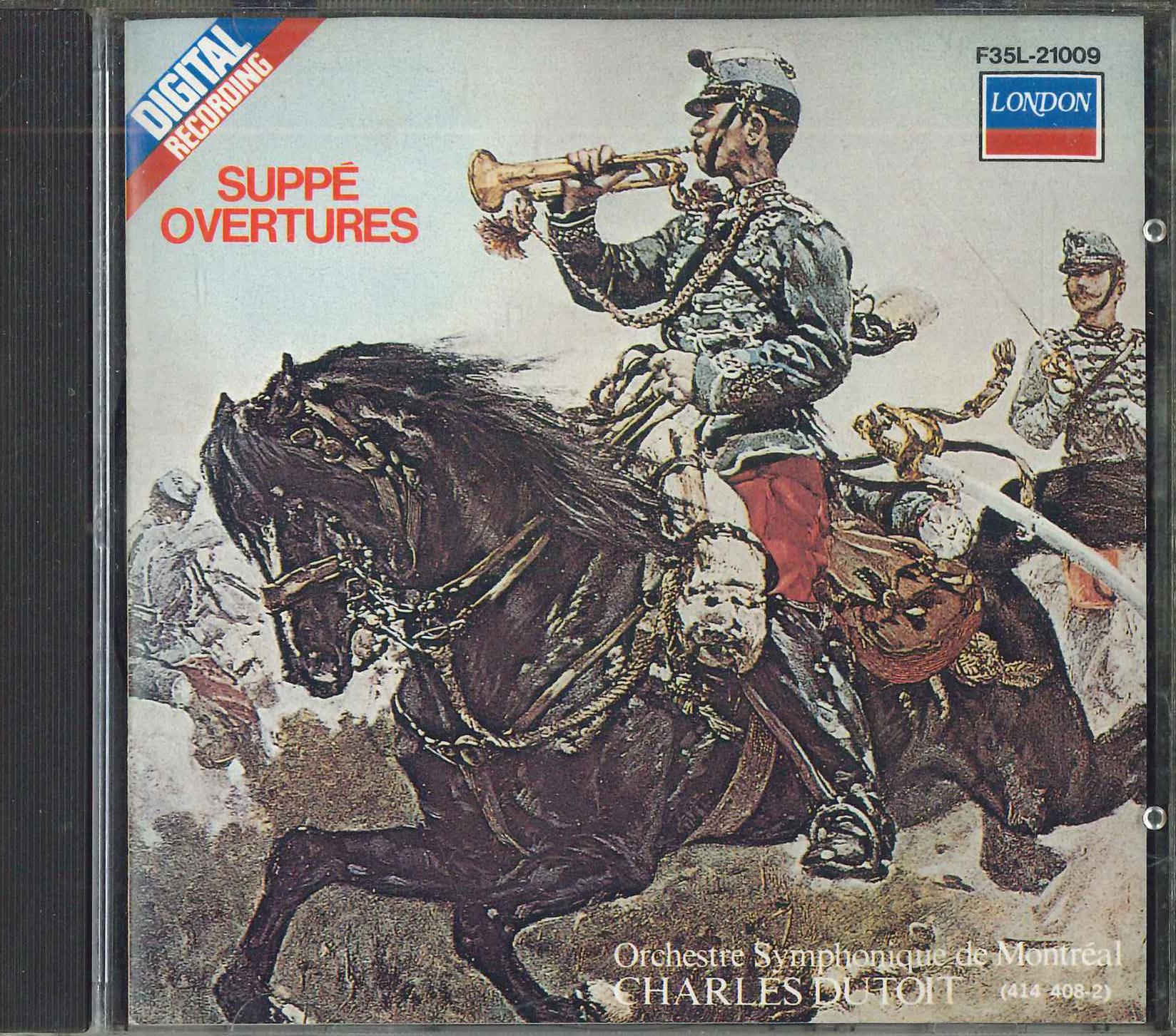 

CD DUTOIT - Suppe:overtures F35L21009 POLYDOR Japan Classical Used