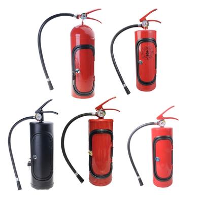 Unique Fire Extinguishers Shaped Wine Storage Container Shockproof Iron Wine Case for Collectors Champagne Liquor Box