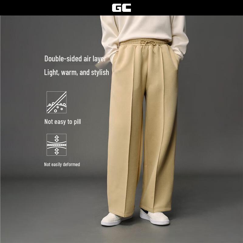 

GIORDANO CONCEPTS Men s Double-Layer Air Knit Sweatpants M