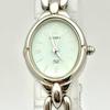 Used [Good Condition/New Battery] CITIZEN Fill Women's Watch Light Blue Oval 5930-K18230 230157