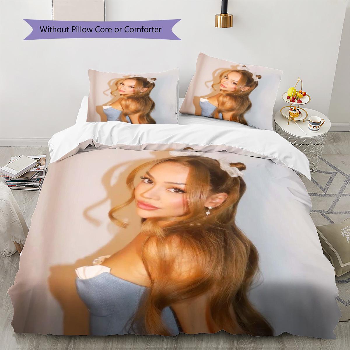 

Ayliva Pattern Bedding Quilt Set Quilt Cover Pillowcase Home Decoration Birthday Gift (1 * duvet cover + 2 * pillowcase, without core) 135x200cm