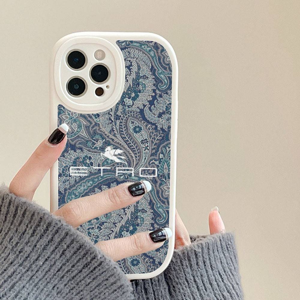 

Классический дизайн E-Etro Кожаный чехол для телефона Для iPhone 15 14 13 Pro Max 12 11 16 Plus Чехол для телефона iPhone 14
