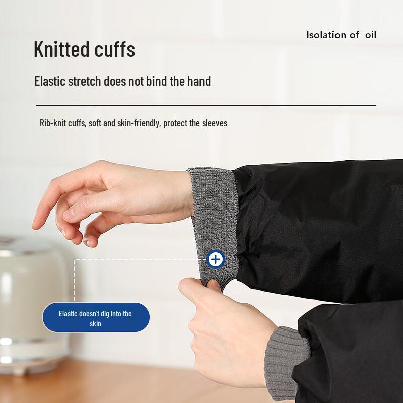 LYNN Waterproof Long-Sleeved Kitchen Apron