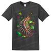 Centipede T Shirt Colorful Garden Arthropod Nature Lover Graphic Tee Gift Art