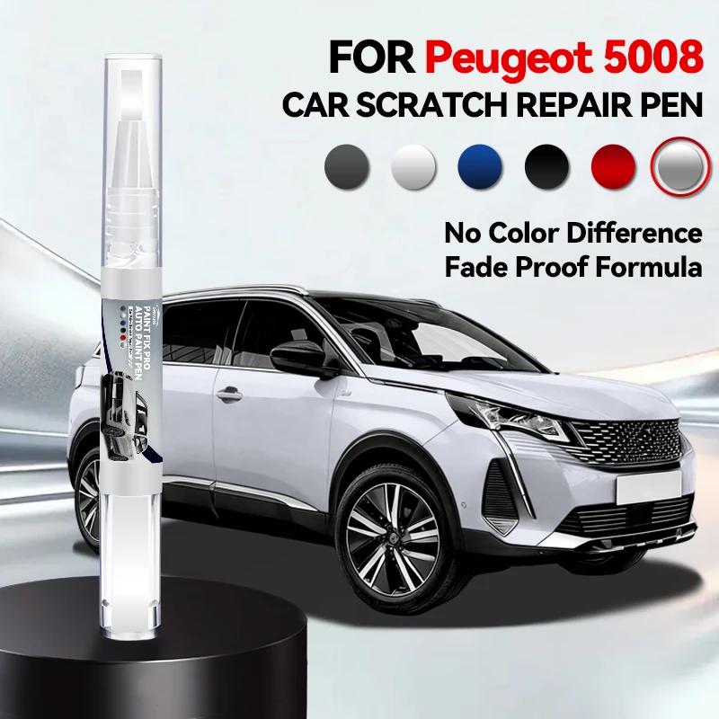 Auto Speziell für Peugeot 5008 2017-2025 P84 Lackreparaturstift Ausbesserungsstift Kratzerentferner DIY Autozubehör Schwarz Weiß Rot Blau