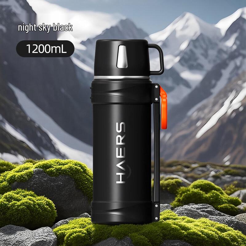 HAERS Outdoor Travel Insulated Thermos Flask
