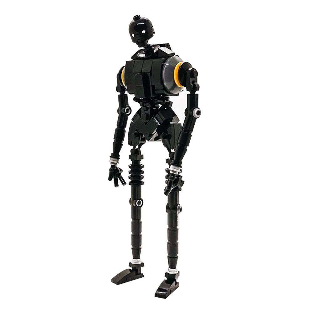 Gobricks MOC Building Block K-2SO Robot Trooper Rogue One Action Figure Toys Construction Space  Series Gift For Kids
