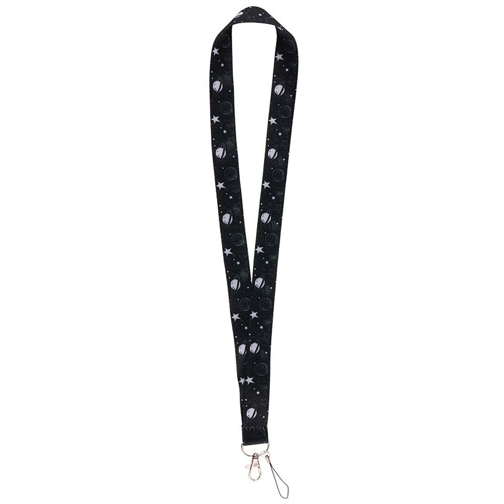 Sun and Moon Phone Lanyard Keyrings ID Card Holder Badge Holder Phone Neck Strap Hanging Rope