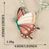 Embroidery label self-adhesive patch cartoon butterfly hand account DIY shoes and hats accessories, national style embroidery cloth sticker
