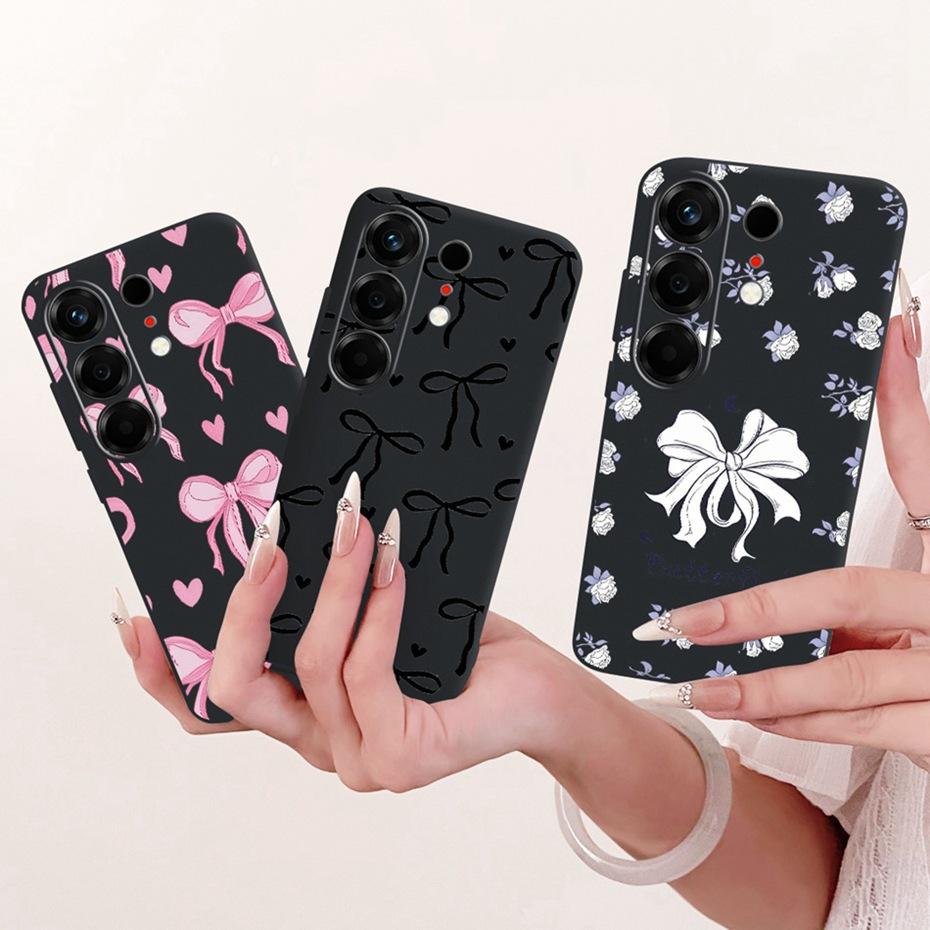 Fashion Letter Phone Case For Tecno Camon 50 4G Back Cover For Tecno Camon50 4G CN5 Soft Black Silicone Cases