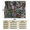Dracor Malfoye Blanket Dracor Malfoye Flannel Vintage Warm Throw Blankets for Coverlet Autumn/Winter