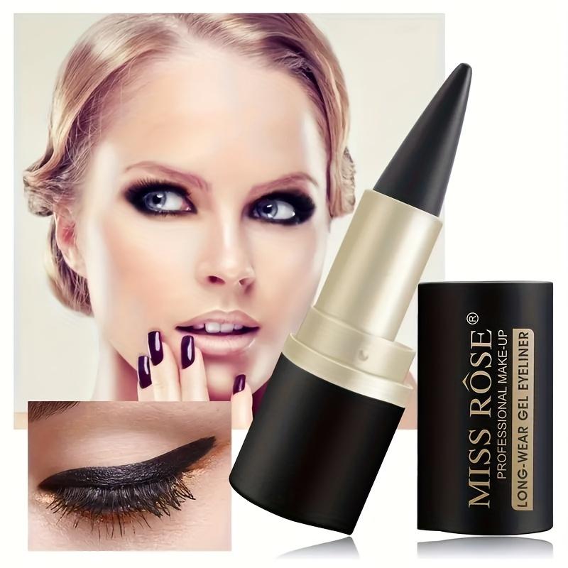 1-color Matte Eyeliner Long-lasting Gel Eyeliner Rich Color Single Color Easy-to-apply Thick Eyeliner