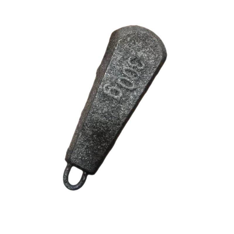 Eco-Friendly Y-Iron Water Drop Sinker: Freshwater & Sea Fishing Lead-Free Counterweight with Six-Ring Edge for Long-Distance Casting.