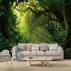 Apdidl Green Forest Tapestry for Bedroom Nature Tree Cave Mural Backdrop