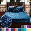 Hot Soft Plush Warm Mattress Cover Winter Velvet Material Fitted Sheet Thickened Warm Bed Cover Mattress Protector Multiple Sizes