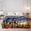 Top Gun Movie Poster Design Blanket Flannel Blanket for Bedroom, Living Room, Sofa, and Nap Sofas