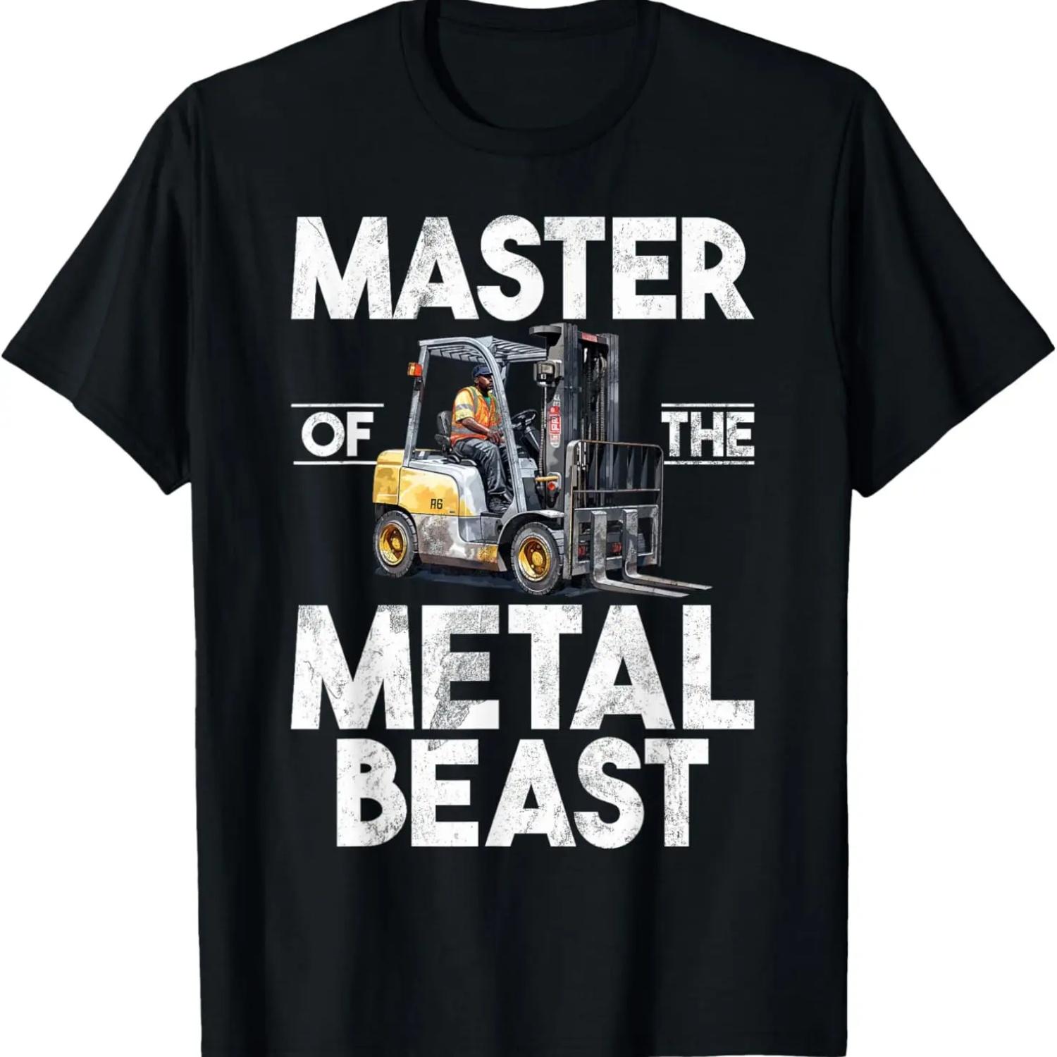 Master of the Beast Forklift T-Shirt S чёрный